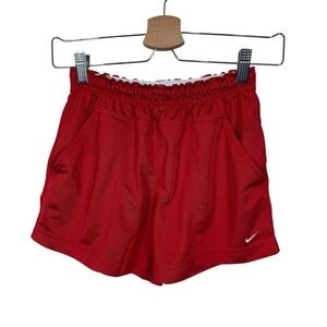 Nike Youth Red Athletic Running Short Size M 10-12